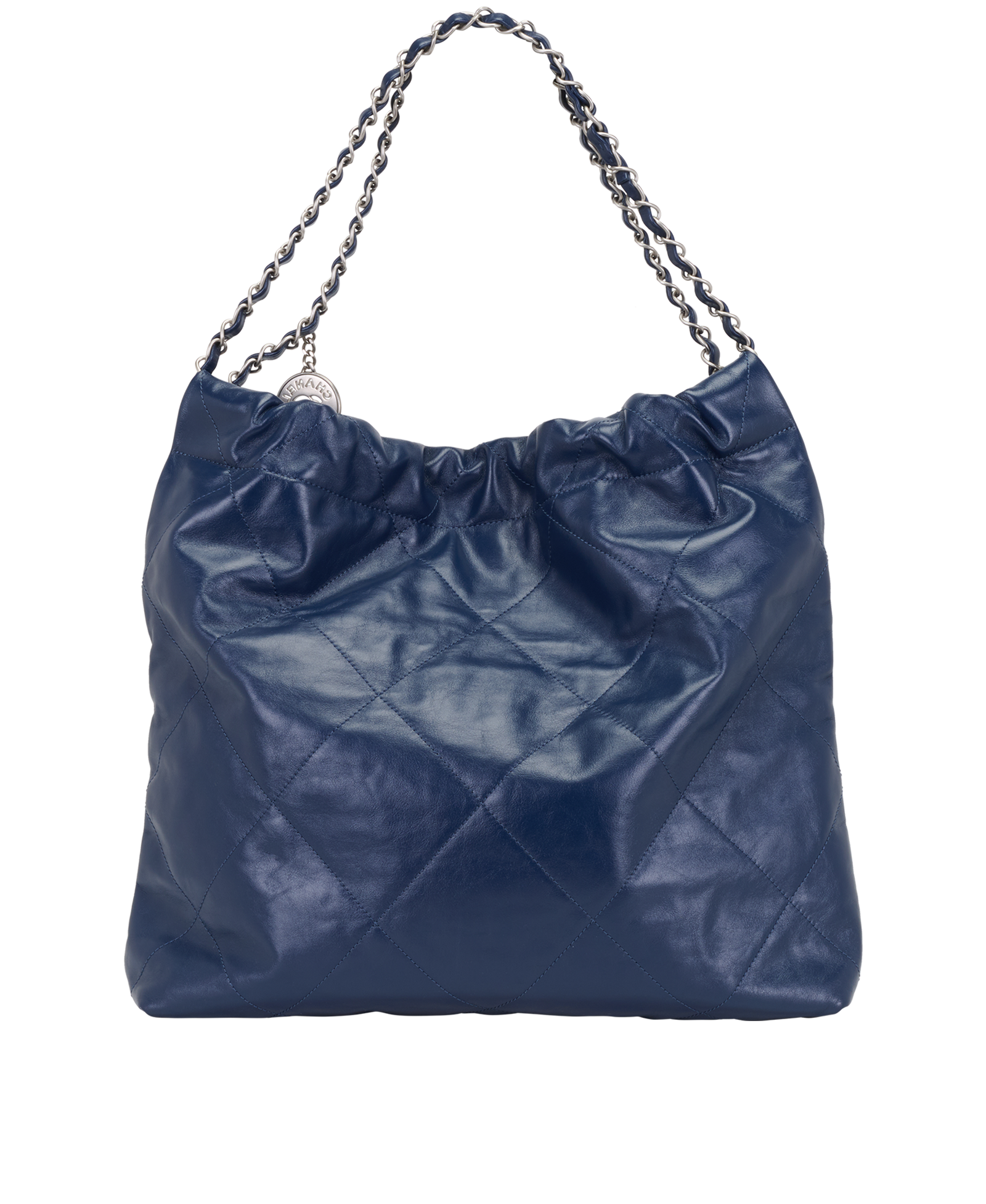 22, &pound;3,300, Handbags, Blue, Leather, Back view